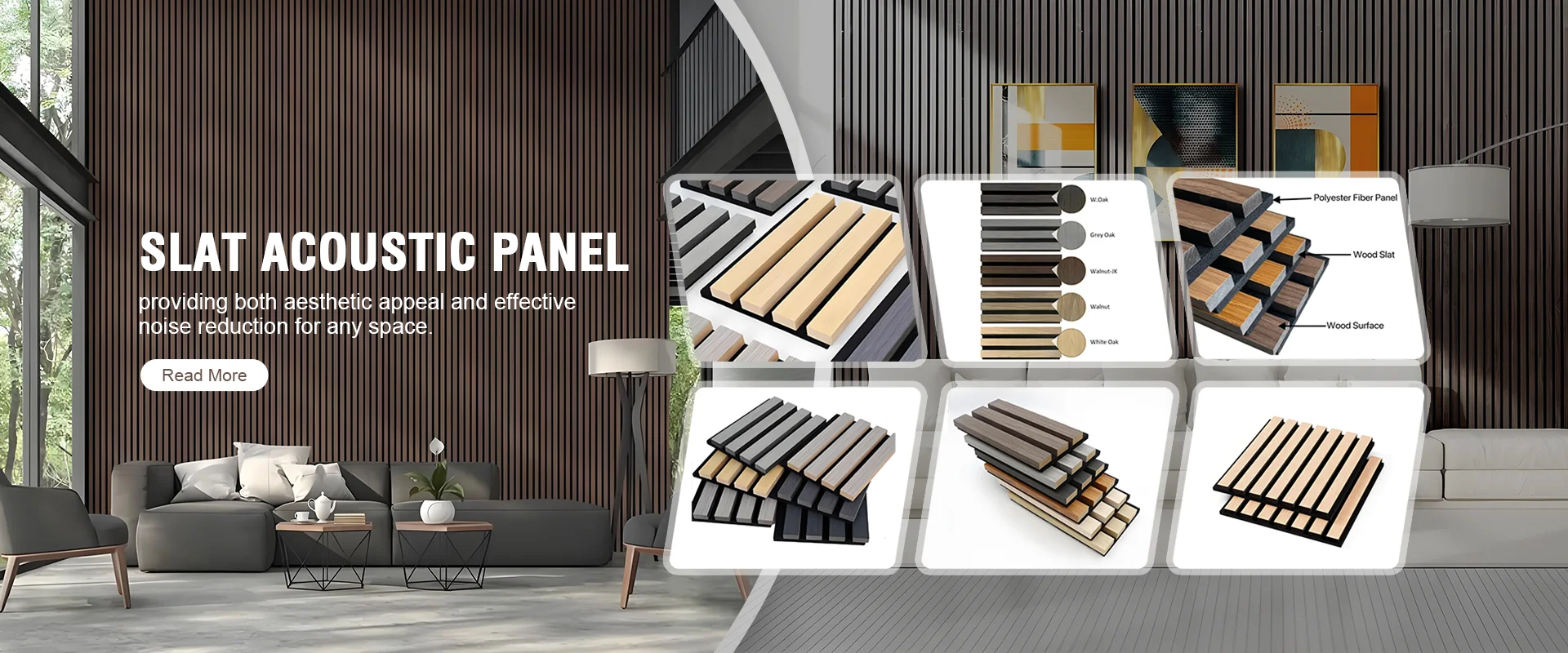 Akustický panel Slat