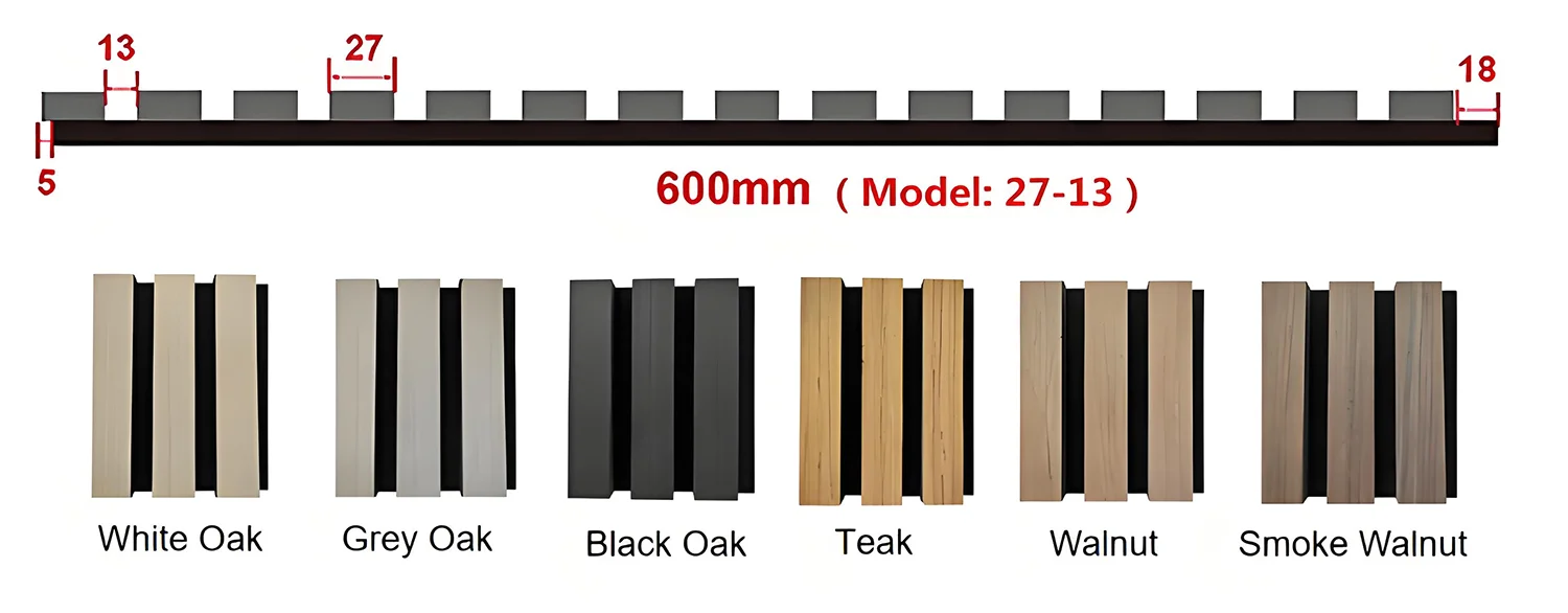 Acoustic Veneer Slat Panel