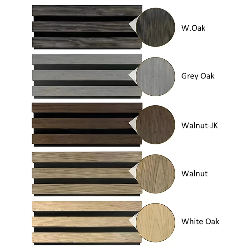 Slat akustické dřevěné panel